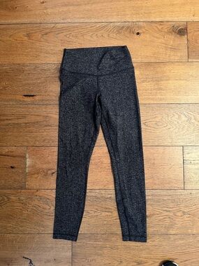 lululemon athletica Heathered Dark Gray High-Rise Leggings